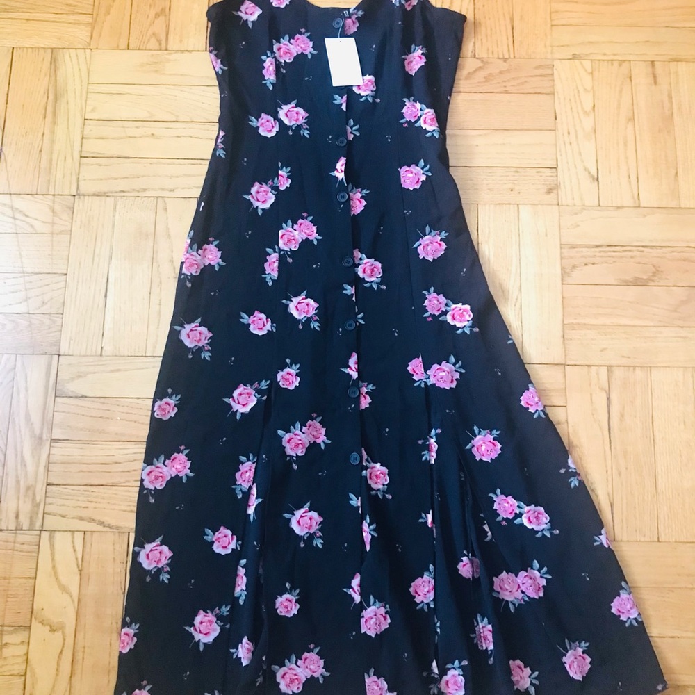 H&M Divided casual floral print summer dress